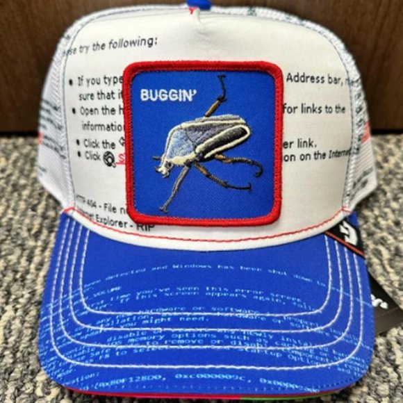 Goorin Animal Farm Trucker Baseball Hat Buggin' Bug Out
